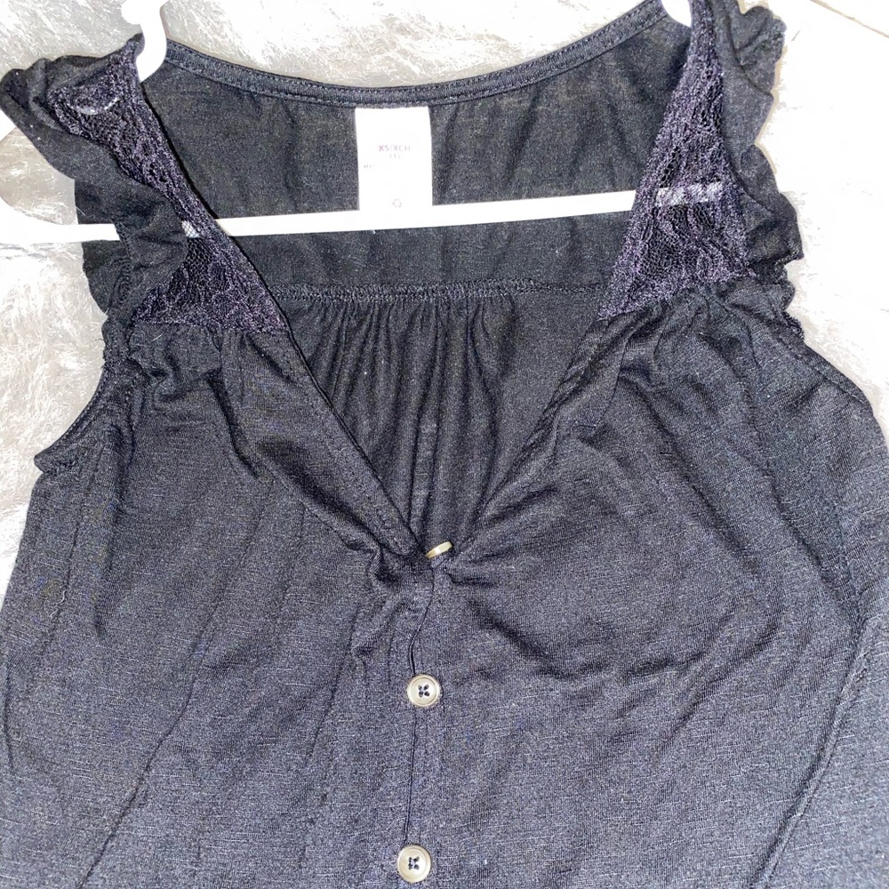 black tank top